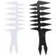 thumbnail image 1 of Peines profesionales para el cabello para salón, peines antiestáticos de dientes anchos suaves, 2 uds., 1 of 5