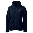 thumbnail image 2 of Women's Cutter & Buck  Navy Dayton Flyers Cascade Eco Sherpa Full-Zip Fleece Jacket, 2 of 3