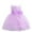 X14-Purple, variant on Girls Dress 0-6 Months Crewneck Dresses Spring Summer Sleeveless Solid Color Sundress Lovely Casual Daily Wears