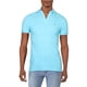 thumbnail image 1 of Polo Tommy Hilfiger de manga corta de algodón piqué azul, 1 of 5