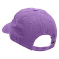 thumbnail image 3 of Santa In Transit Embroidered Washed Cotton Brass Buckle Cap - Purple OSFM, 3 of 5
