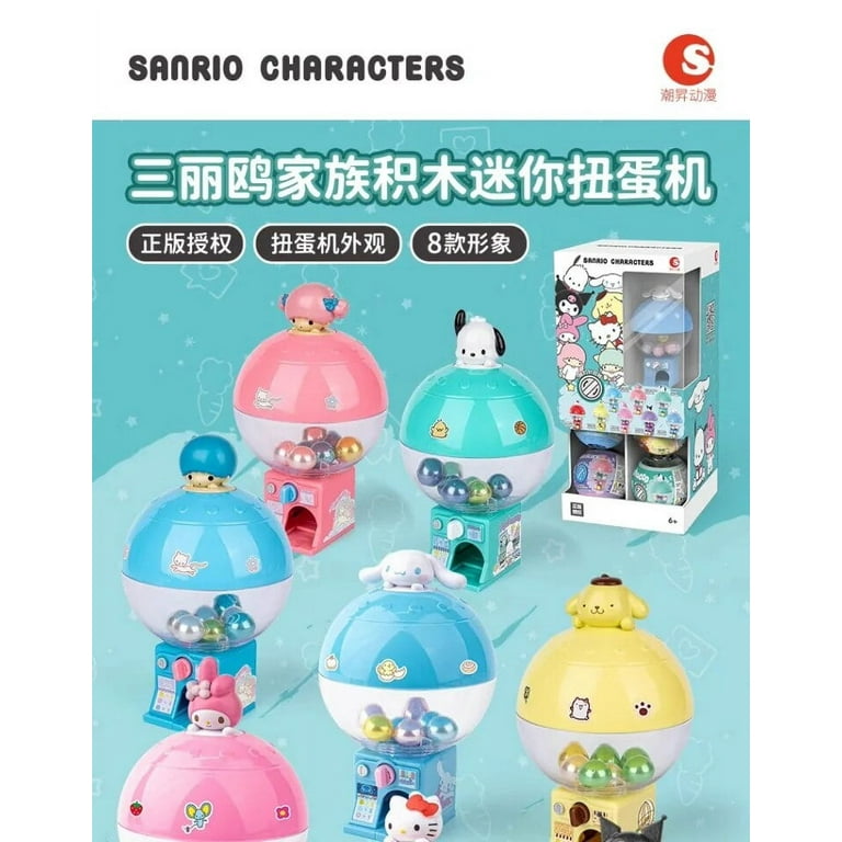 Sanrio mini gashapon machine toy Hello Kitty My melody