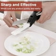 thumbnail image 7 of Kitchen Multitool Scissors, All-In-One Cutting Board And Knife Set, Premium Stainless Steel Blades For Vegetables Meats Herbs, Ergonomic Grip, Safety Lock, Easy To Clean And, 7 of 7