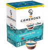 Cameron's Coffee Chocolate Caramel Brownie Coffee Pods, Light Roast, 24 Count for Keurig Brewers, Naturally Caffeinated