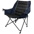 thumbnail image 3 of Kijaro Quilted Club Foldable Camping Chairs with Carry Bag, Belize Blue, 3 of 5