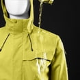 thumbnail image 6 of Rain Jacket for Women Men Plain Basic Windproof Waterproof Zip Up Hooded Jacket with Pockets Windbreaker Outerwear, 6 of 6