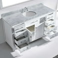 thumbnail image 3 of Virtu Caroline 60 in. Single Bathroom Vanity Set - Round Sink, 3 of 4