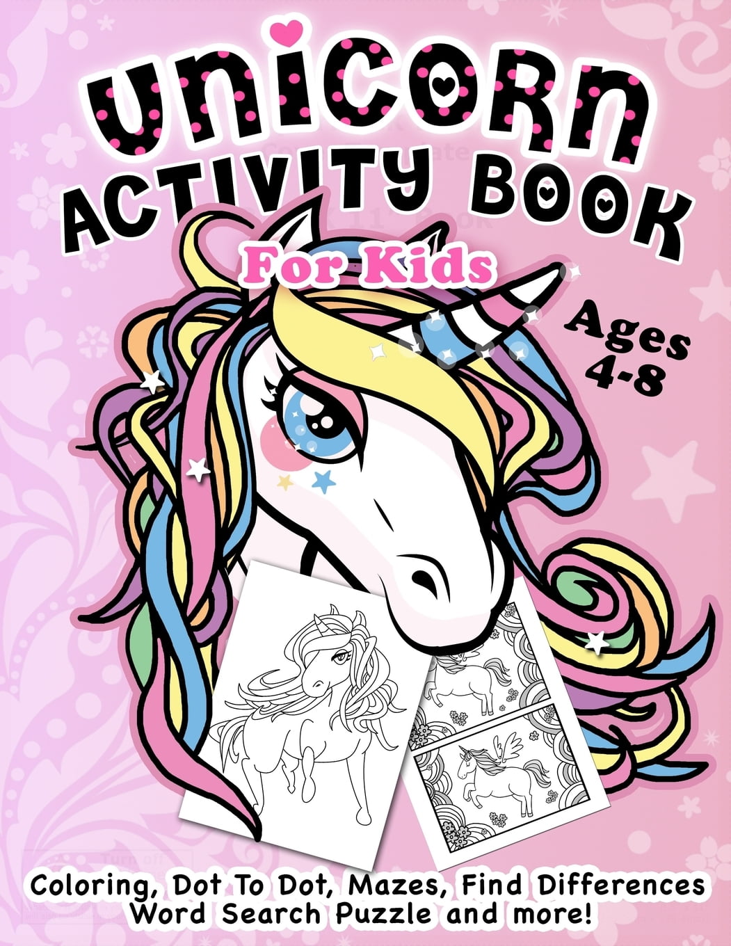 Download Unicorn Activity Book for Kids Ages 4-8: Unicorn Activity ...