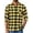 Buffalo Yellow, variant on COOFANDY Men's Flannel Plaid Shirt Long Sleeve Button Down Shirt Cotton Casual Lightweight Shirt Jacket