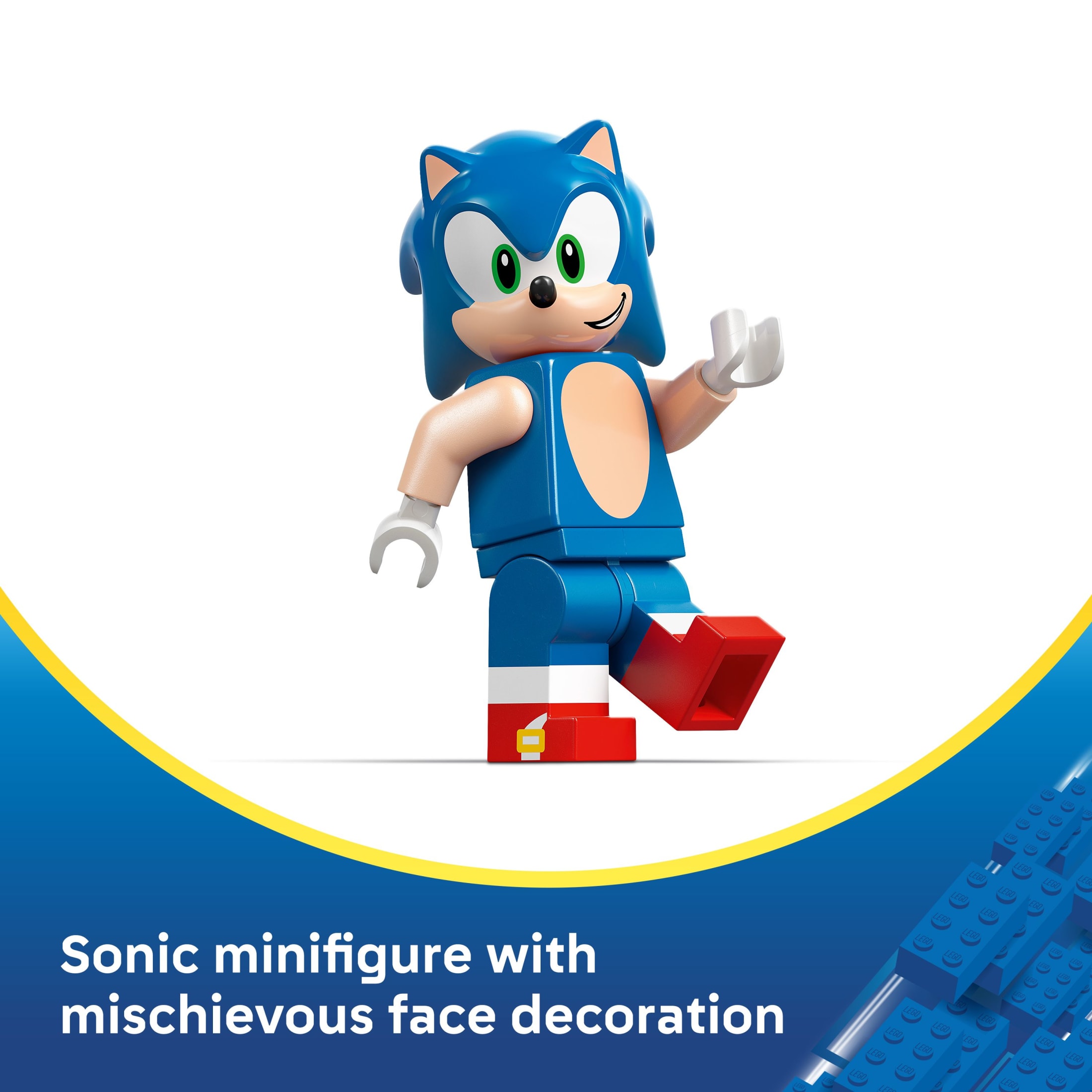LEGO Sonic the Hedgehog Sonic: Coche de Carreras Lightning Speedster para Niños y Niñas - Set de Construcción con Minifigura de Sonic para Niños y Gamers, Mayores de 7 Años - Idea de Regalo para Cumpleaños - 77117 6