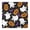 Halloween-572, variant on Spooky Elastic Hem Tablecloth 36x36 Inch - Stretchy Halloween Design with Pumpkin and Ghost Motif for Square Table Protection
