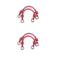 thumbnail image 4 of Minnieouse 2 unids/set mango de bolsa de color amplia aplicación mango de cuentas de para bolso de hombro o correa de bolso de mano rojo 46cm rojo 46cm 2Conjunto, 4 of 6