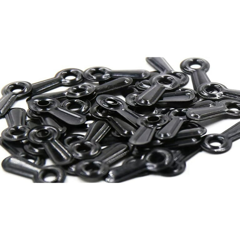 Picture Frame Backing Clips Black 1 with Screws Large Size 100 Pack -  Retaining Clips For Picture 