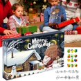 thumbnail image 2 of Caja ciega de cuenta regresiva de Navidad para niños, laberinto, Bola de Lupin, anillo de hierro de desbloqueo, regalo de Navidad, calendario de escritorio blando, nuevo, 2 of 4
