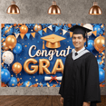 thumbnail image 6 of Pink Theme Graduation Banner Graduation Cap Design Class of 2026 Display Polka Dot Balloons Star Decorations Graduation Backdrop for Graduation Ceremony Class of 2026 Party Graduation Photo Shoot, 6 of 8