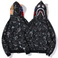 Bape The Versatile Hoodie with AllDay Comfort Jacket Hoodie Shark Mouth Sweatshirt Full Zip Up