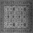 thumbnail image 1 of Ahgly Company Indoor Square Oriental Gray Industrial Area Rugs, 6' Square, 1 of 4