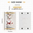 thumbnail image 3 of Ryvnso Funny Santa Claus Reindeer Bathroom Tray Vanity Countertop Trays Acrylic Organizer, 3 of 7