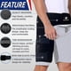 thumbnail image 2 of Hip Brace For Sciatica Pain Relief Hamstring Compression Sleeve Groin Brace Si Belt Adjustable Support For Si Joint, Sciatic Nerve, Hip Replacement, H, 2 of 4