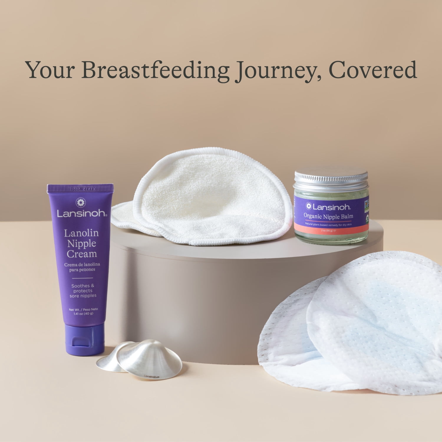 Lansinoh Washable Nursing Pads, 10 Count