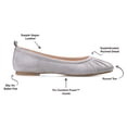 thumbnail image 2 of Brinley Co. Womens Tru Comfort Foam™ Ballet Flat, 2 of 7