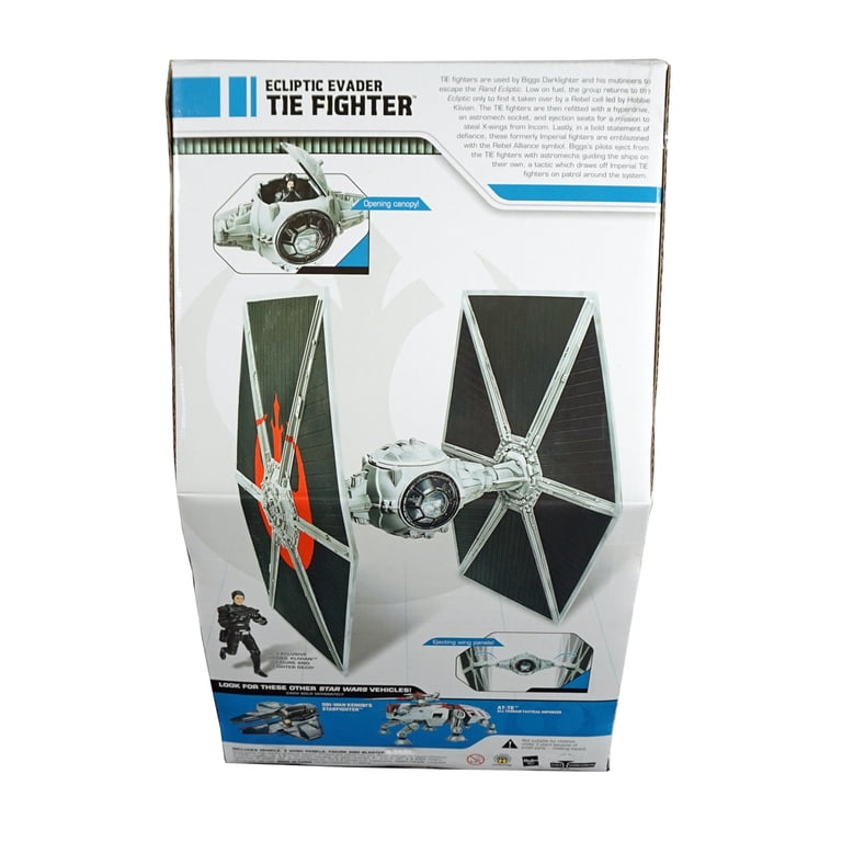 Star Wars Ecliptic Evader TIE Fighter With Hobbie Klivian Figure – Rebel Alliance Pirate Version 4 thumbnail image