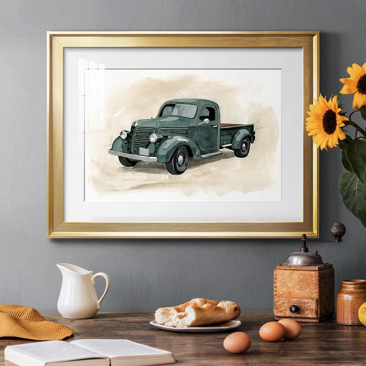 Pickup II Premium Framed Print - Ready to Hang