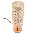 thumbnail image 4 of Crystal Table Lamp Gold Diamond Lamp E26 Socket with EU Cable Decorative Lamp EU Plug 220V for Bedroom, 4 of 16