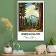 thumbnail image 2 of Sequoia National Park Travel Canvas Wall Art – Nature-Inspired Travel Decor with Scenic Views National Park Canvas Wall Print – A Captivating Gift for Adventure Seekers, 2 of 5