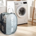 thumbnail image 4 of Large Durable Foldable Fabric Laundry Hamper Storage For Home Organization Portable Clothes Sorter, 4 of 8