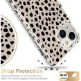 thumbnail image 4 of ESDOT Étui pour iPhone 14 Plus avec Protecteur d'Écran Intégré, Couverture Robuste de Qualité Militaire avec Motifs à la Mode pour Femmes, 4 of 5