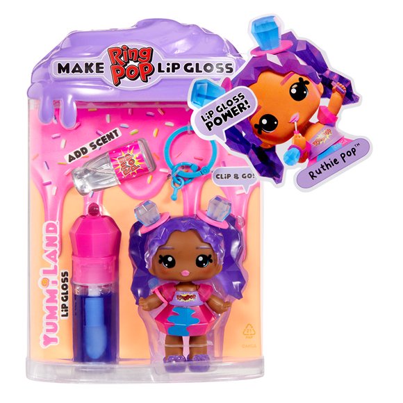 Yummiland x Licensed Sweets Lip Gloss Doll: Ring Pop
