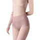 thumbnail image 2 of Ropa interior sin costuras de cintura alta para mujer: entrepierna 7A, material de clase A para bebés, control ligero del abdomen, 2 of 4