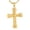 Golden, variant on Cross Urn Cremation Jewelry for Ashes Cross Urn Necklace Keepsake Ashes Necklace Pendent