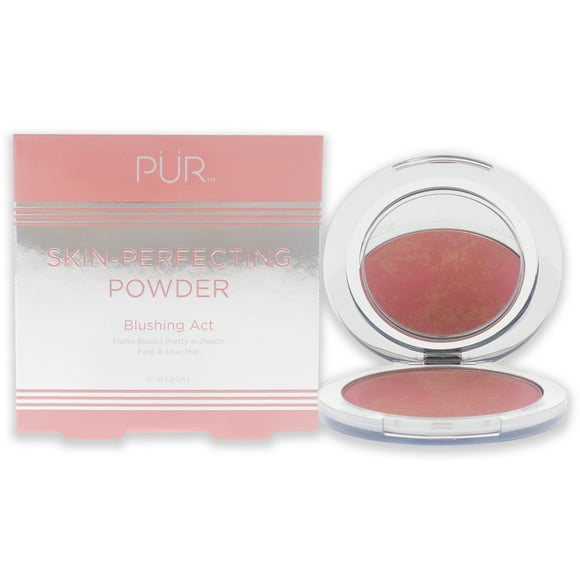 Blushing Act Skin Perfecting Powder - Pretty in Peach by Pur Minerals for Women - 0.28 oz Powder