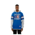 thumbnail image 4 of Men's New Era Royal Denver Broncos Twofer Layered Long Sleeve Hoodie T-Shirt, 4 of 5