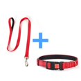 thumbnail image 5 of Collar reflectante para perros con hebilla de bloqueo de seguridad, collares ajustables de nailon para perros extragrandes, rojo M2.0*50cm Sailing Electrónica, 5 of 5