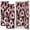 Color 1, variant on Leopard Print 2 Pcs School Locker Magnetic Wallpaper 12" x 36" Zebra Stripes Leopard Print Floral Accents Reusable Removable Locker Accessories Back to School Supplies