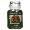 thumbnail image 4 of Yankee Candle Company Christmas Wreath Large Jar Candle,Green, 4 of 6
