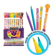 Colored Smencils - Gourmet Scented Colored Pencils made from Recycled Newspapers, 10 Count, Gifts for Kids, School Supplies, Classroom Rewards
