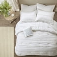 thumbnail image 2 of Madison Park King Celeste 5-Piece Comforter Set, White, 2 of 9