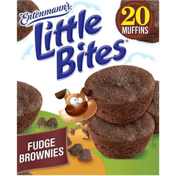Entenmann's Little Bites Chocolate Fudge Mini Brownies - 5 ct Packaging may vary