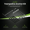thumbnail image 2 of JumpFlex Trampoline Anchor Kit PRO, Heavy Duty Ground Anchoring Stake Set, 2 of 12