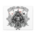 thumbnail image 4 of Gothic Coat Of Arms Ace Of Spades Playing Card Canvas Wall Art for Home Decor Ready-to-Hang, 4 of 18