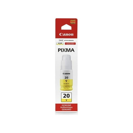 UPC: 0013803313314 | Canon Canon GI-20 MegaTank Ink – Inkjet – Yellow – 1 Each