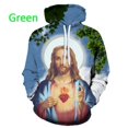 thumbnail image 3 of Sudadera con capucha para hombre con el mensaje "Querido Dios, Jesús, Dios cristiano", con estampado 3D moderno, jerséis para hombre, sudaderas, tops, chándal holgado de talla grande, 3 of 5