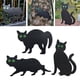 thumbnail image 4 of Jardín asusta Halloween gato patio decoración al espantapájaros gato al patio jardín piscina decoración adornos Cola animales al aire libre, 4 of 8