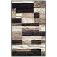 thumbnail image 2 of Superior Tapis de Zone Designer Rockwood, 6 x 9, Chocolat, 2 of 2