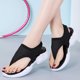 thumbnail image 1 of Mujeres señoras transpirable comodidad ahueca hacia fuera Casual cuñas malla zapatos chanclas sandalias Wmkox8yii nm7796, 1 of 9
