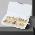 thumbnail image 1 of Ring Lugs Eyes Terminales De Crimpado 150 Uds. Conector de Cable de terminal M3/M4/M5/M6/M8/M10 Kit de conector de terminal tipo O, 1 of 9